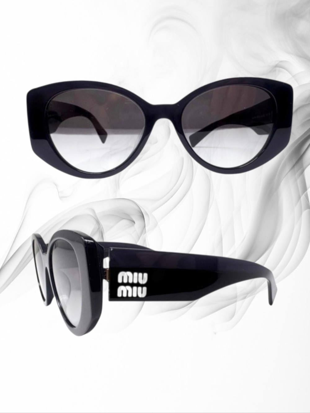 MIU MIU ▪︎ Cat EyeZ Sunniez ▪︎ Grey Lens ▪︎ Black Framez